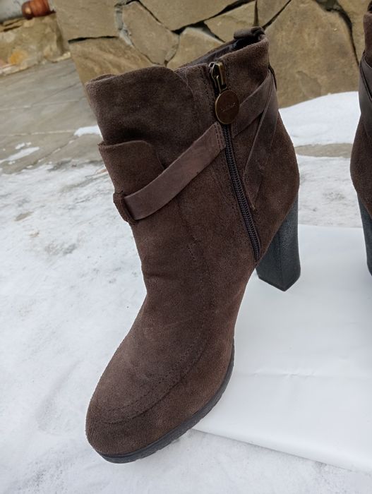 Geox замшові ботильйони р 39,5-40