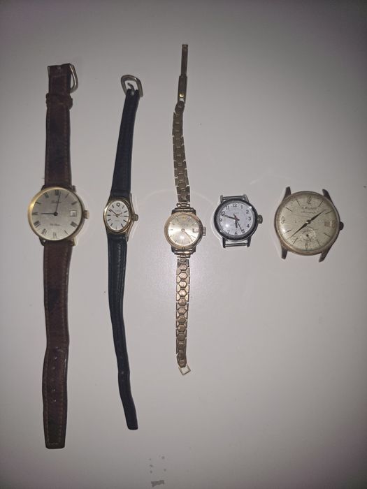 Lote de relógios de corda