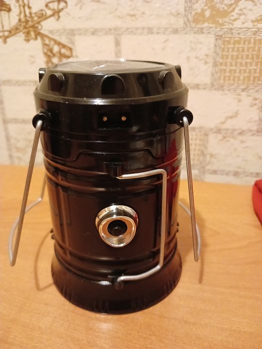 Led Фонарь с солнечной подзарядкой XF5800T аккумулятор