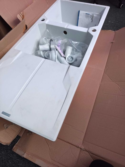 Zlewozmywak dwu komorowy  Deante