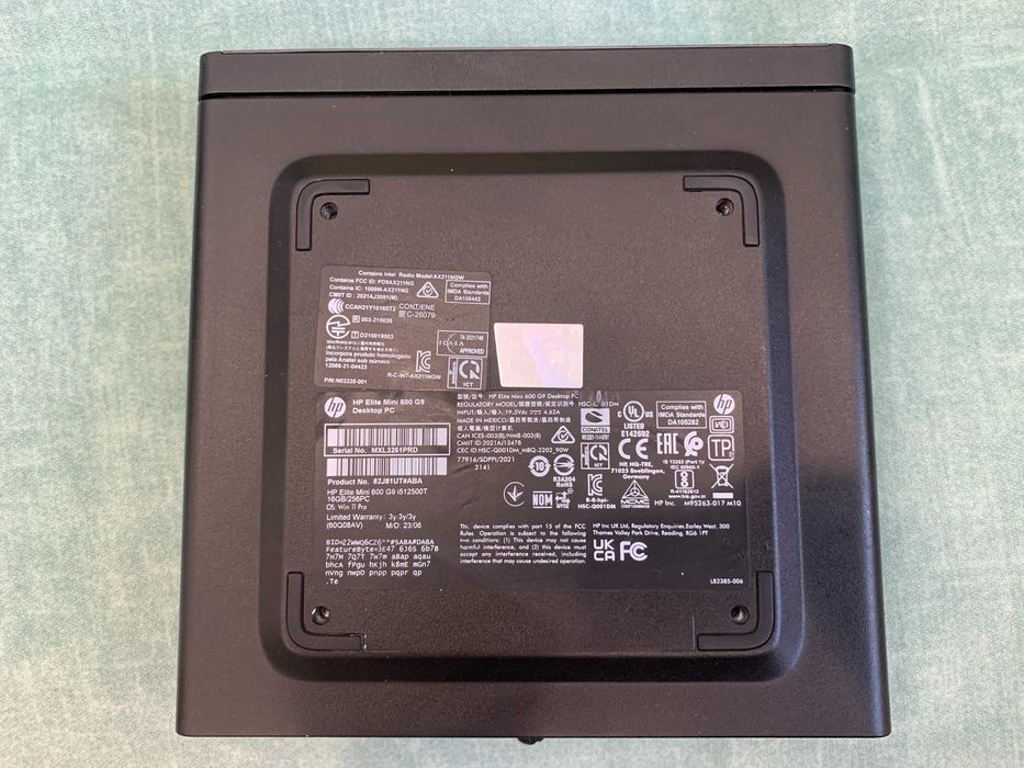 Неттоп HP Elite Mini 600 G9 USFF i5-12500T (6(12)*2-4.4 GHz)/8GB DDR5