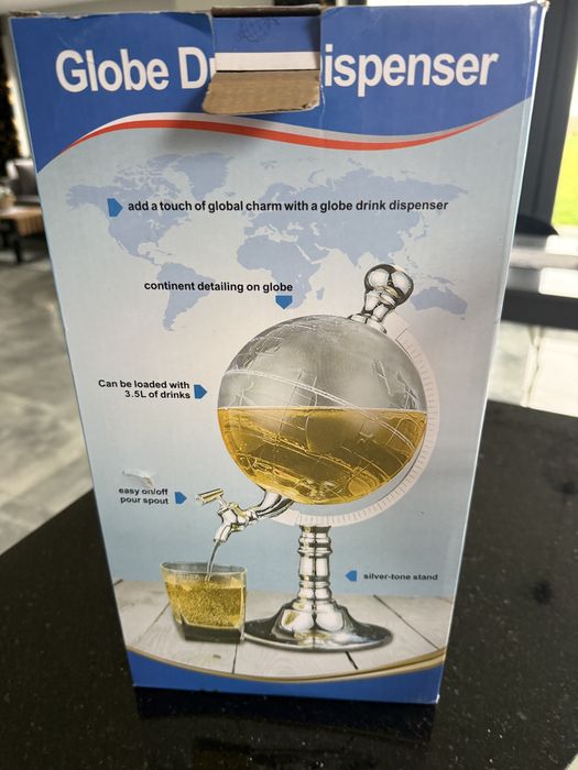 Globus na napoje nowy