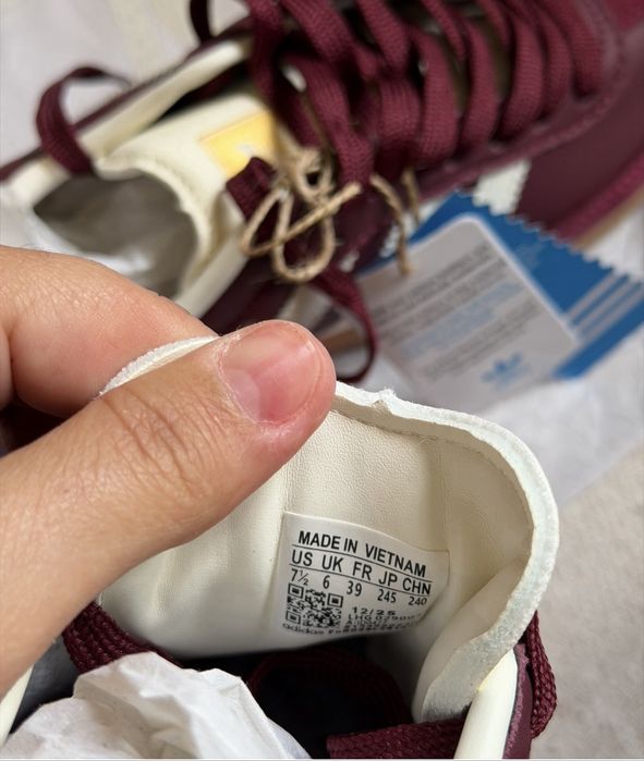 Tenis Adidas samba bordeaux