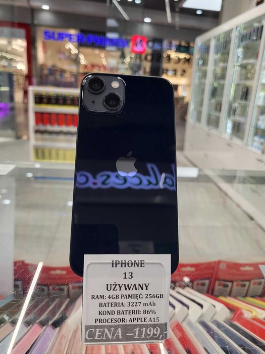 Iphone 13 256GB Bat 86% Telakces Felicity *Raty 0%