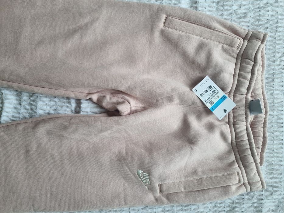 Spodnie dresowe dres różowe Nike