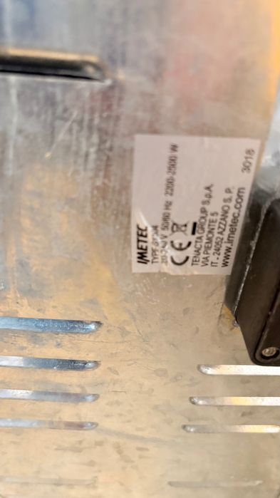 Fogão elétrico duplo IMETEC Dolcevita