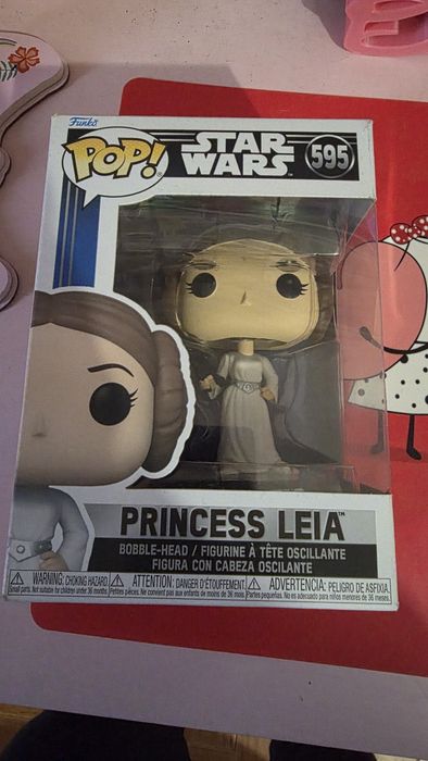 Funko pop star war princesa leia