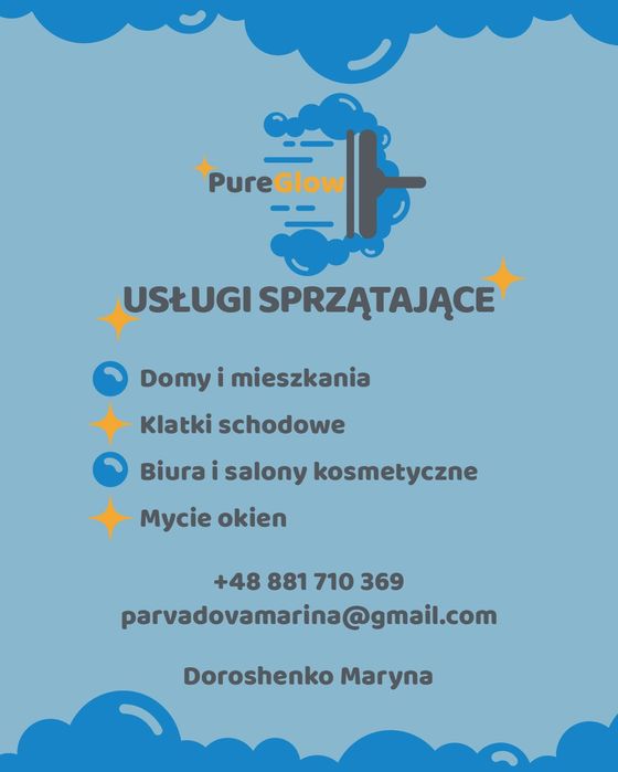 Uslugi sprzątajace