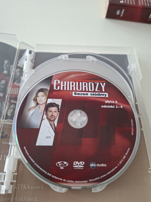 Chirurdzy sezon 7 (dvd)