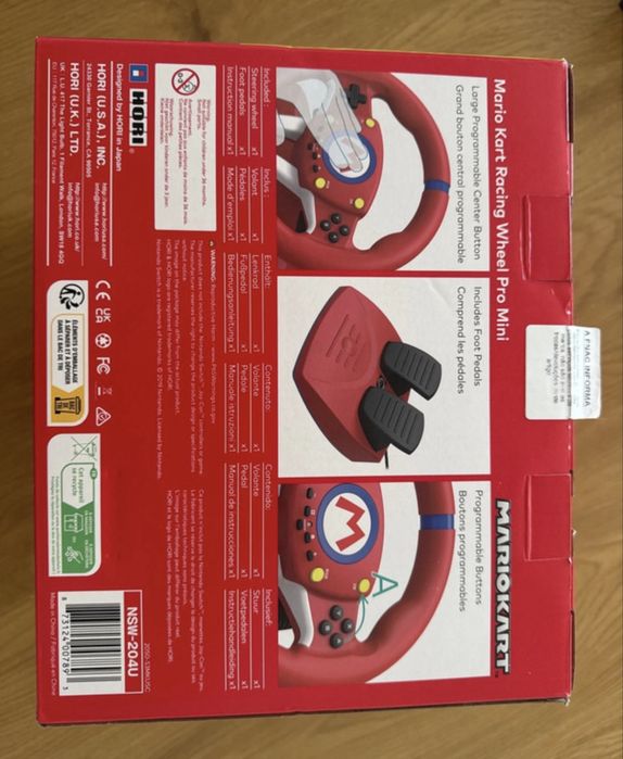 Volante MarioKart Racing Wheel Pro Mini