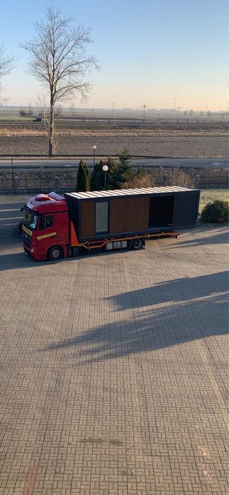 Transport LAWETA ciągników maszyn rolniczych Bel Autolaweta 24/7