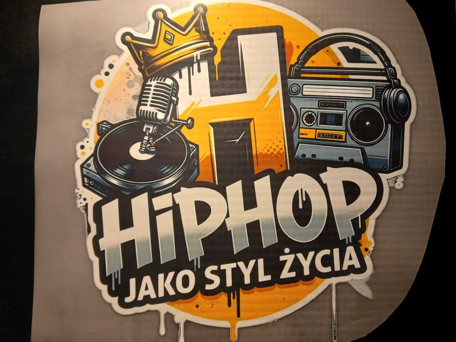 Naprasowanka Streetwear Hip-Hop DTF na ubrania