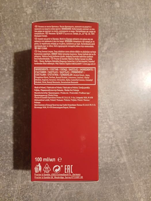 Old Spice Original 100ml. Płyn po goleniu.