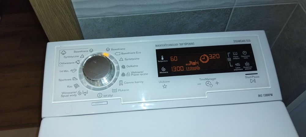 Panel pralki electrolux EWT11367VIW