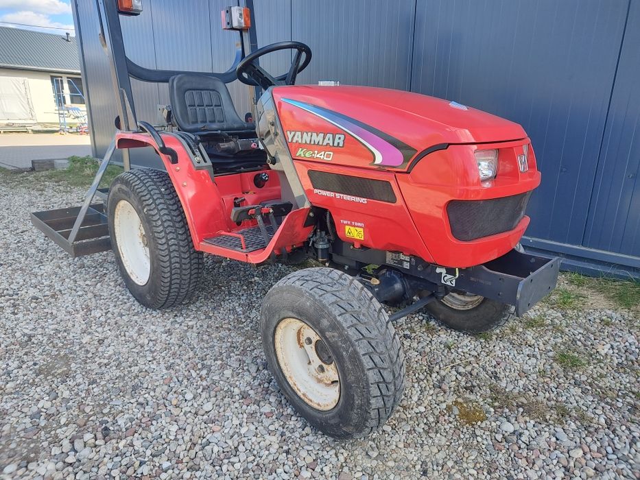 Traktorek ciagniczek kosiarka Yanmar 4x4 wspomaganie 3 cyl diesel WOM