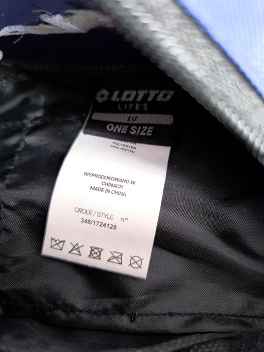 Granatowa saszetka biodrówka Lotto