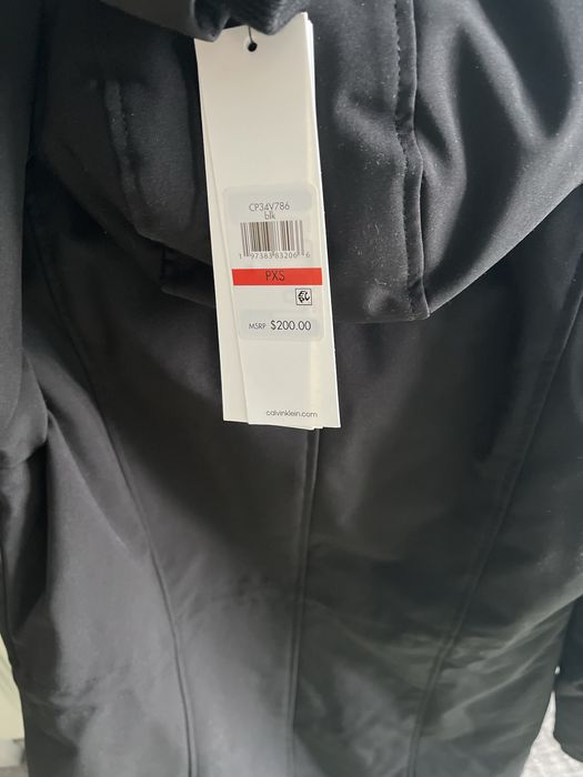 Calvin Klein жіноча зимова курточка / зимова парка  XS