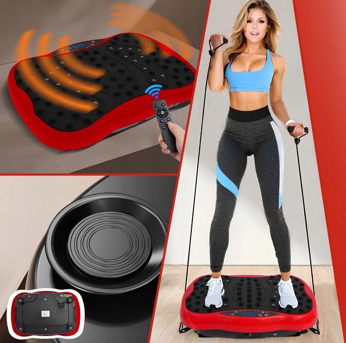 Platforma wibracyjna vibro slim masażer trening całego ciała bez wysił