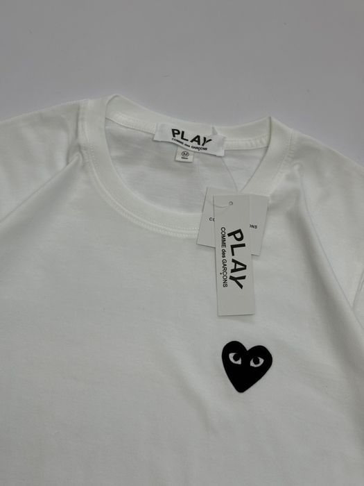 CDG Play футболка з сердечком / comme des garcons t-shirt плей кдг