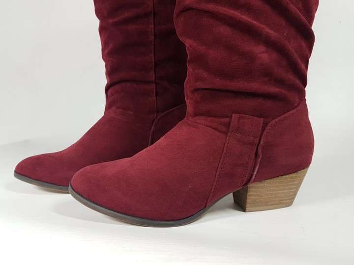 EVEN &ODD kozaki damskie eko skóra zamszowa 40