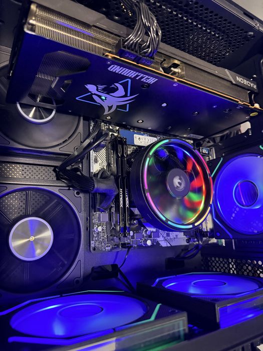 Компьютер AMD Ultra Ryzen 5+24 ddr+ssd м2 1 тб+ RX6700XT 12gb