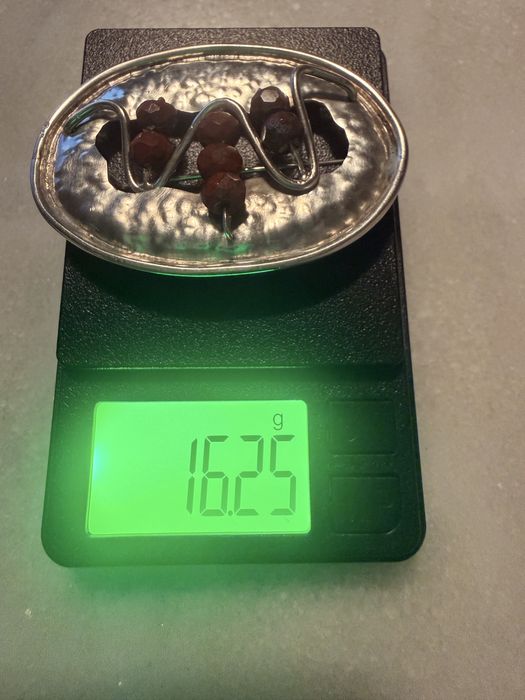 Pregadeira em prata.-gr. 16,25