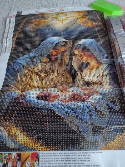 Diamond painting, haft diamentowy