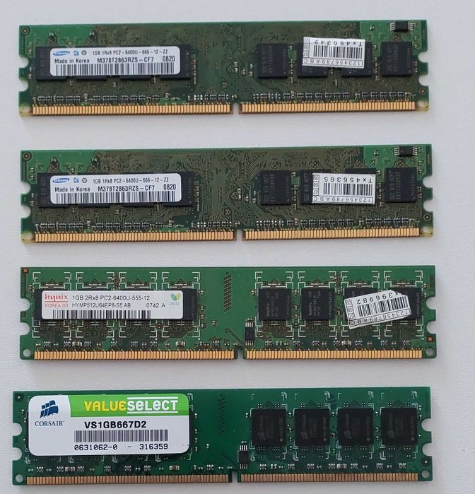 DDR3  и DDR2 оперативная память
