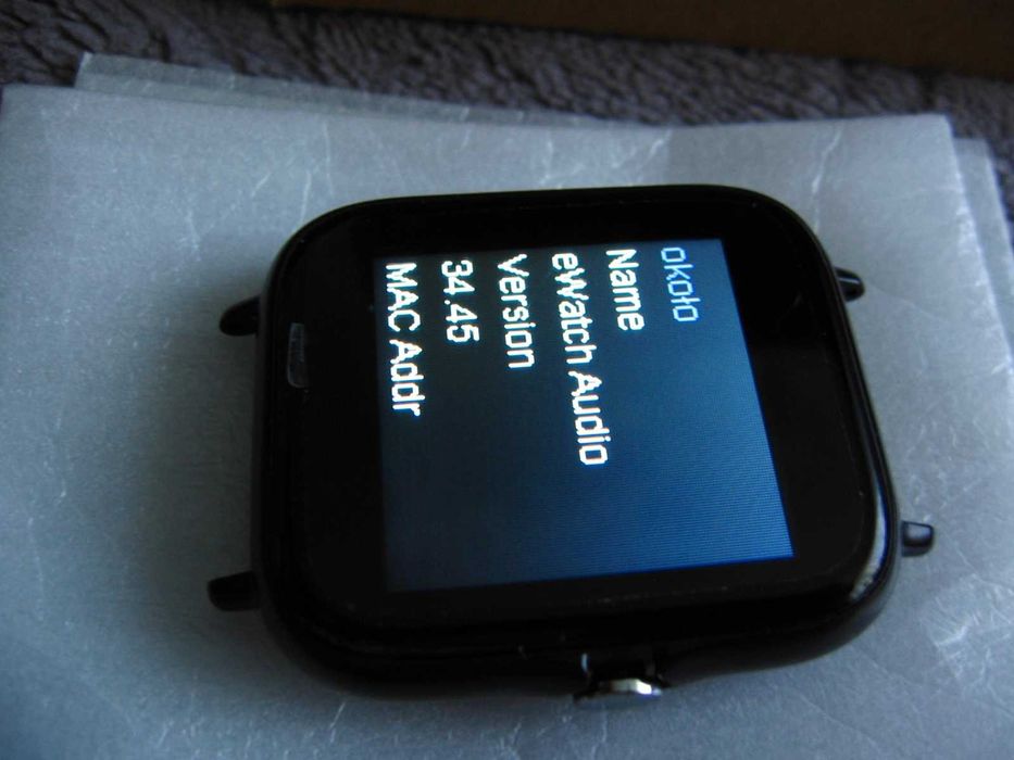 E-zegarek smartwatch, E-watch Audio, nowy
