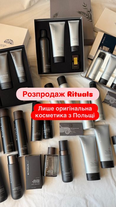 Пінка для бриття, антиперспірант, пінка для душу Rituals Homme Sport