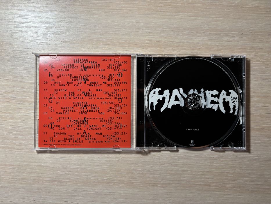 Диск Lady Gaga MAYHEM (sealed запакований) оригінал: 700 грн. - CD