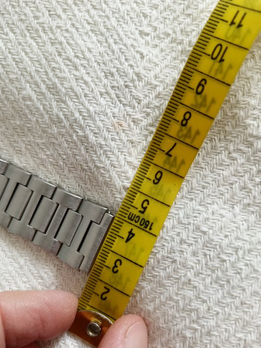 Pasek do zegarka 20 mm stal nierdzewna