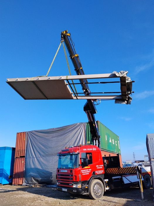 Transport Usługi HDS Płock KalTruck  WYNAJEM/ Żurawii HDS