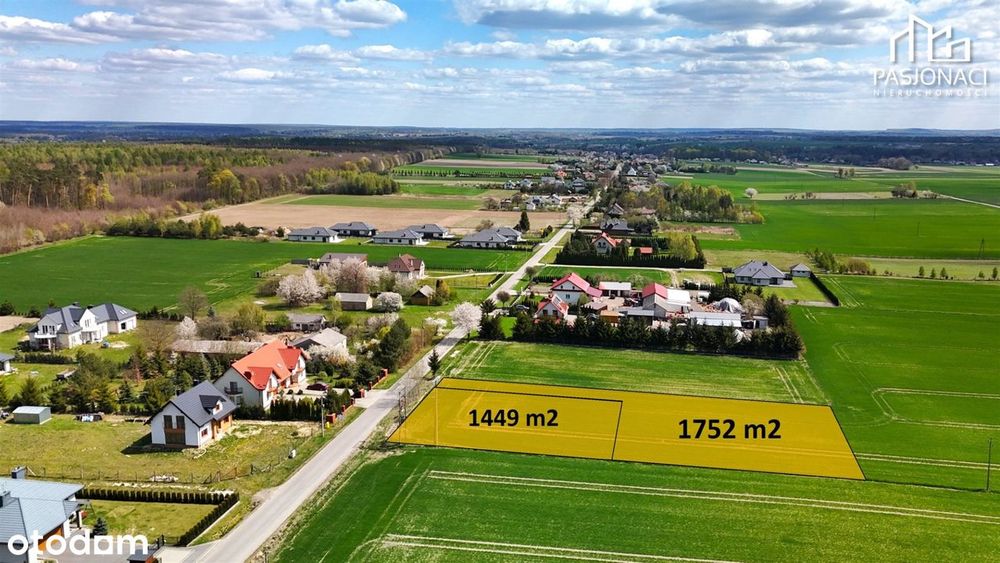 Budowlane działki Piotrowice - gm. Strzyżewice