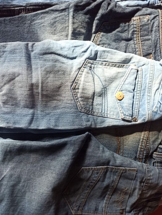 Jeansy dla chłopca 6-7-8 lat paka