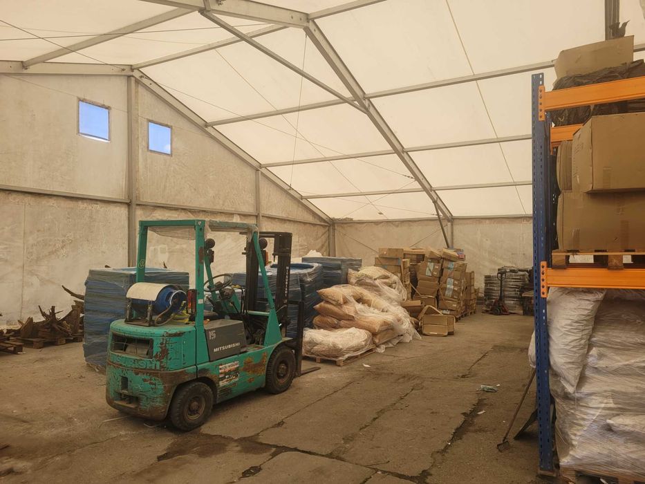 Hala magazynowa namiotowa 400 m2
