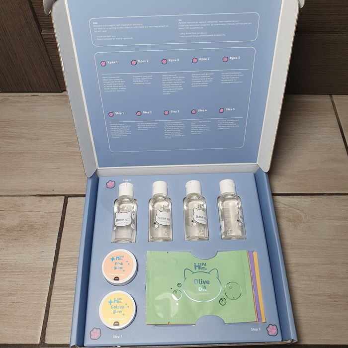 Подарунковий набір для дівчинки Бокс для ванни MiniMi  kids beauty