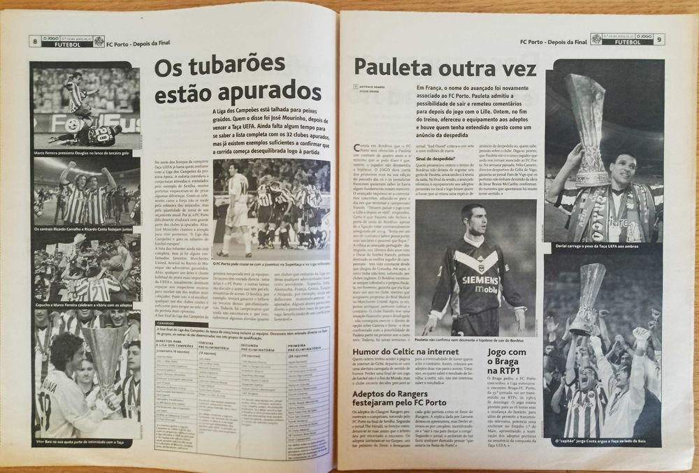 F.C.Porto - Super Mourinho - época 2002-03