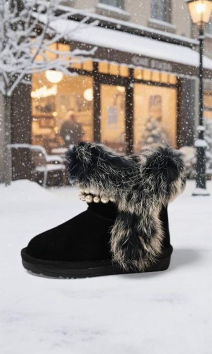 Розпродаж! Уггі дитячі натуральна замша зимові на дівчинку р.26-31