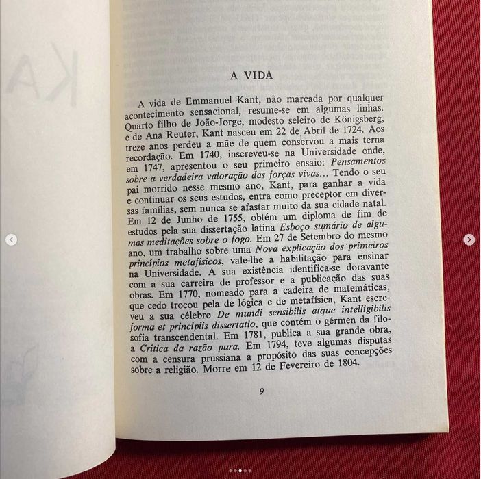Kant Autor: Raymond Vancourt (portes incluídos)