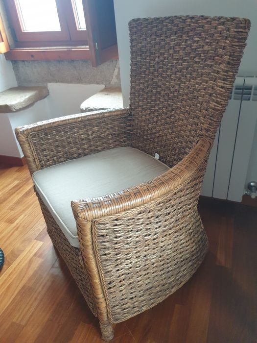 Cadeira folha de bananeira