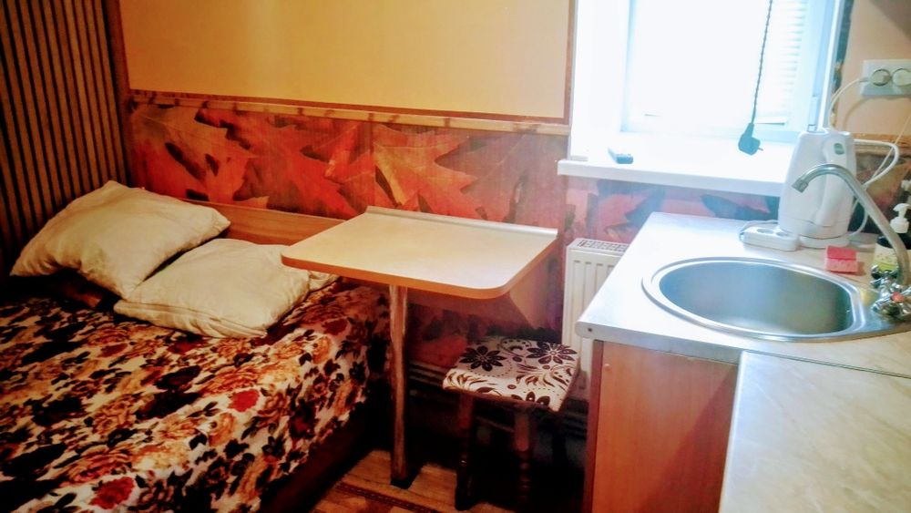 МИНИ СТУДИЯ, Собоная/Макарова, центр, 1 кровать, доки, WI-FI, в/у 2/2