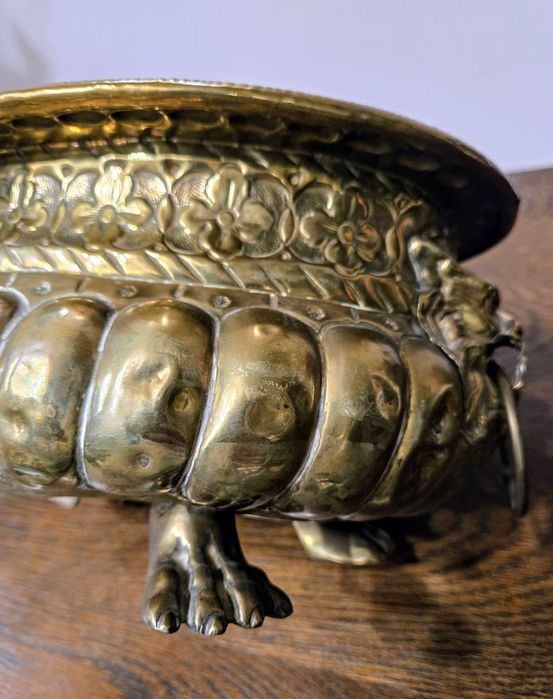 Mosiężna osłonka na doniczki Kalisz