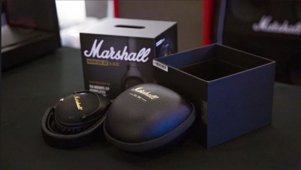 Marshall Monitor  3  Anc  Black