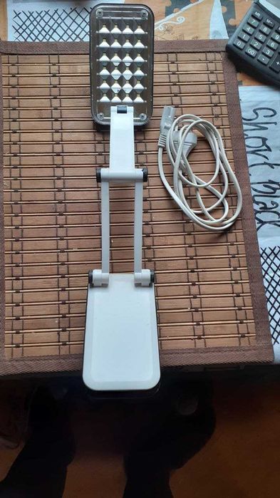 Настольная LED лампа с аккумулятором