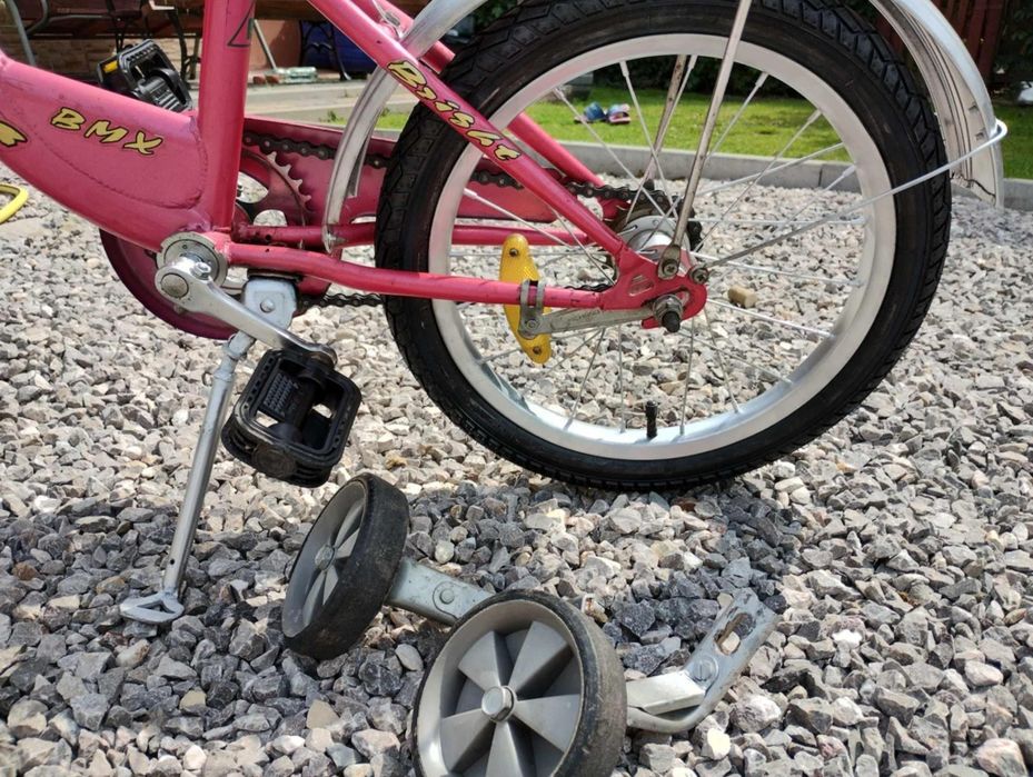 Rowerek dla dziewczynki bmx