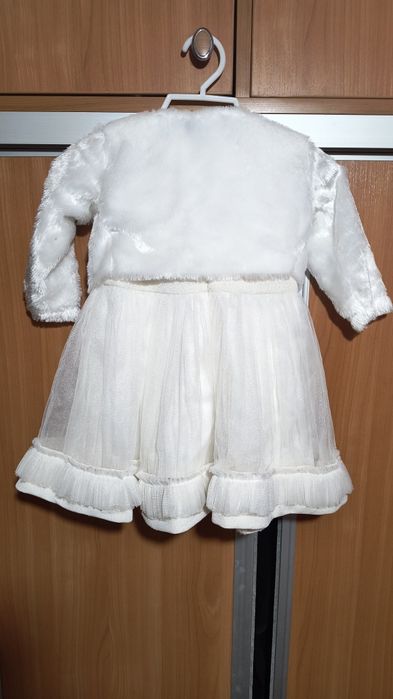 Сукня, святкова, біла, сніжинка