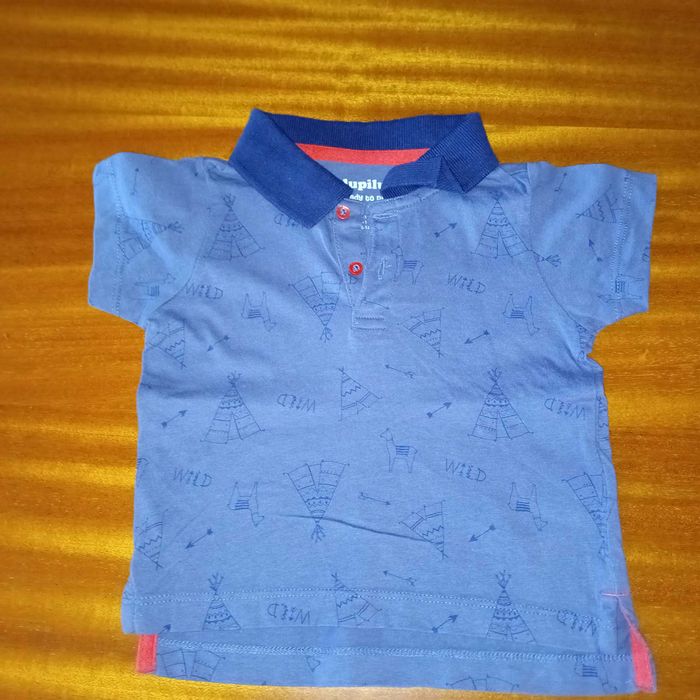 CHŁOPCZYK -sliczne polo w rozmiarze 74/80cm