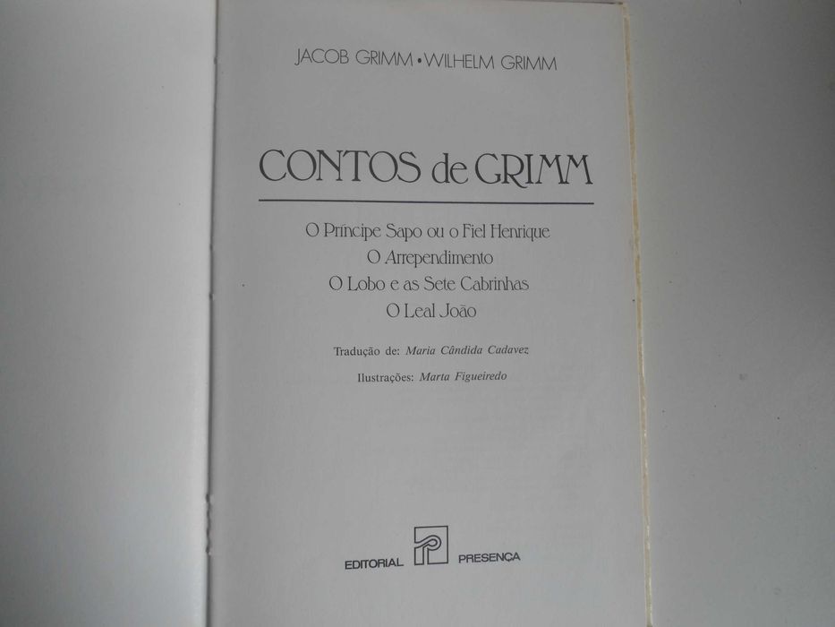 Contos de Grimm (4 contos)