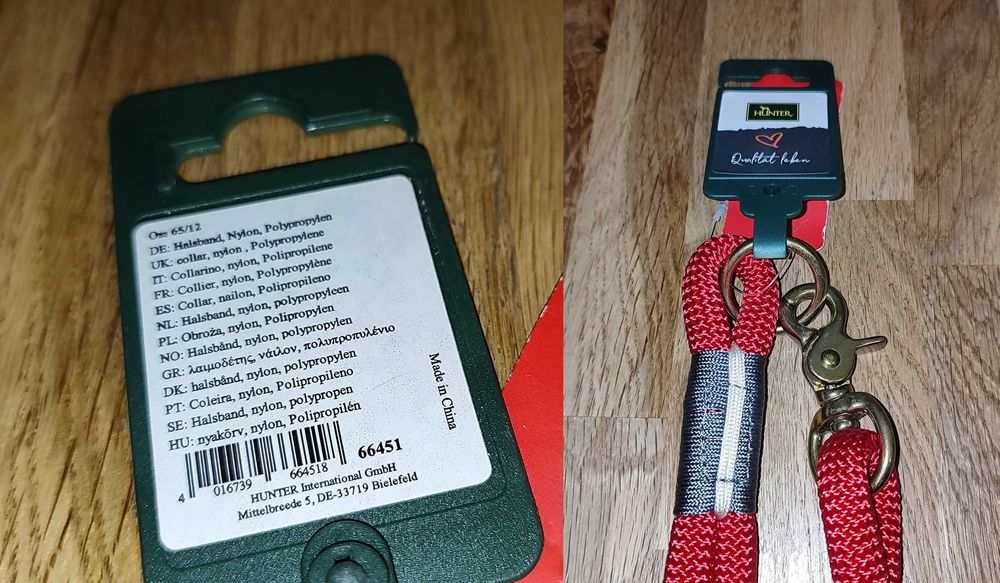 Smycz Dla Psa Hunter Oss 65/12 Nowa